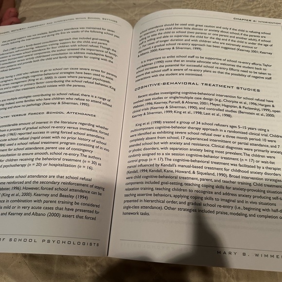 School Refusal- Assessment & intervention within school settings - Picture 6 of 7